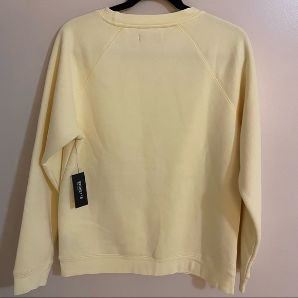 BRUNETTE The Label Crewneck Sweatshirt, “Redhead” Size M/L - Picture 4 of 6